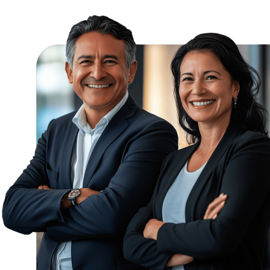 Profesional senior en reunión de negocios